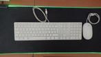 Apple keyboard met muis, Ophalen of Verzenden, Zo goed als nieuw, Toetsenbord en muis-set