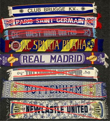 Voetbalsjaals: Sparta Praag, Real Madrid, Club Brugge beschikbaar voor biedingen