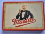 Maestro sigaren blik, Ophalen of Verzenden, Gebruikt, Overige