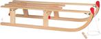 Houten slee 110cm opvouwbaar incl trekkoord ook rugleuning, Ophalen, Rugleuning, Nieuw, Hout