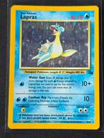 Lapras - Fossil Set 10 - Holo - 10/62 - Good, Ophalen of Verzenden, Gebruikt, Losse kaart