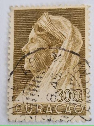 Curaçao 1936 - nvph 134 - Wilhelmina met sluier beschikbaar voor biedingen