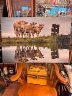 2 x prachtige foto’s op canvas, Huis en Inrichting, Woonaccessoires | Schilderijen, Tekeningen en Foto's, Ophalen, 125 cm of meer