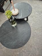 ByBoo Major salontafeltjes 2 stuks 60cm/40xm, Ophalen, 50 tot 100 cm, Rond, 50 tot 100 cm