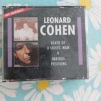 2 CD's Leonard Cohen, Death of a ladies man & various positi, Cd's en Dvd's, Gebruikt, Ophalen of Verzenden, 1980 tot 2000