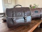 Vespa lederen tassen-gebruikt zeer netjes vanaf 100€, Ophalen, Zo goed als nieuw, Overige typen, Vespa