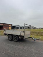 Nette aanhanger ongeremd dubbel asser, Ophalen, Zo goed als nieuw