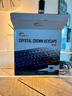 G.Skill - Crystal Crown keycaps - Black, Gaming toetsenbord, Ophalen of Verzenden, Zo goed als nieuw, Draadloos