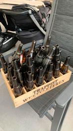 Kratje Westvleteren inclusief lege flesjes, Verzamelen, Biermerken, Overige merken, Glas of Glazen, Zo goed als nieuw, Ophalen