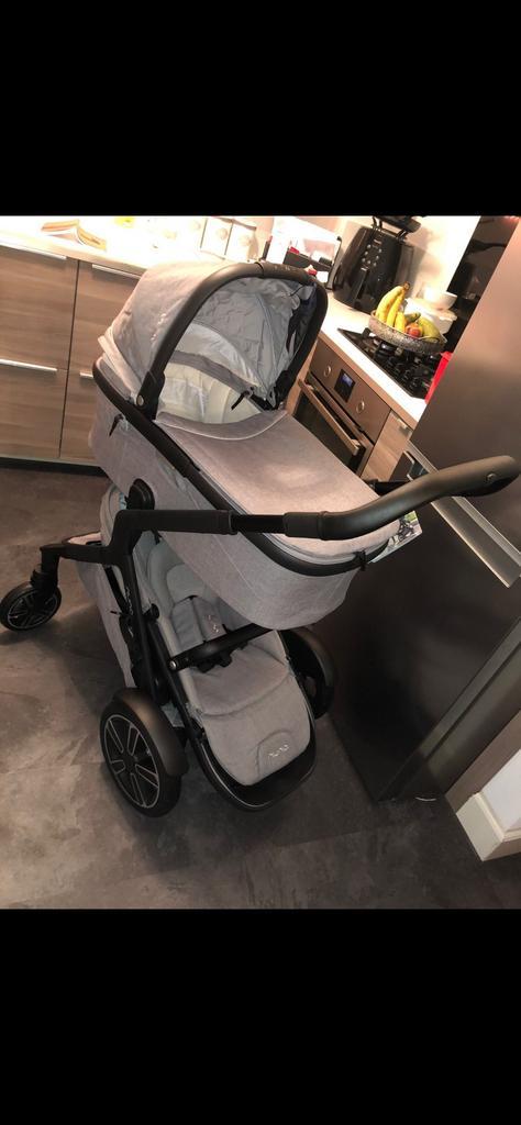 Nuna demi grow baby kinderwagen 3 in 1, Kinderen en Baby's, Kinderwagens en Combinaties, Gebruikt, Kinderwagen, Overige merken
