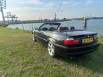 BMW 3-Serie (e46) 3.0 CI 330 Cabriolet AUT 2004 Zwart, Auto's, BMW, Automaat, Lederen bekleding, Zwart, 1595 kg