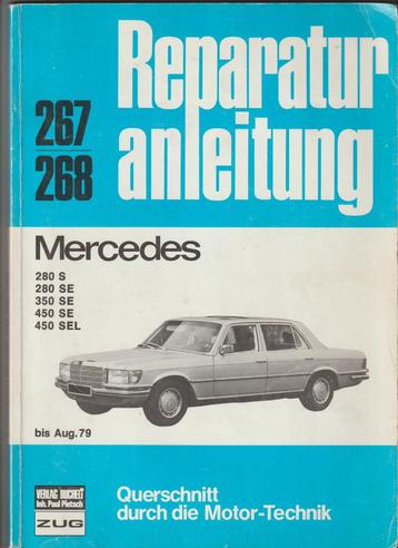 Mercedes 280S/450SEL/250/8 Rep.Anleitung/200D-220D/8