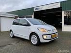 Volkswagen Up! 1.0 high up! BM, Cruise, Lederpakket, White,, Voorwielaandrijving, Euro 5, Gebruikt, Up!