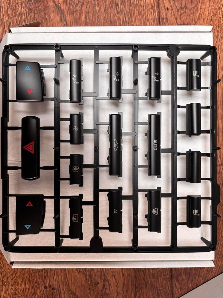 ACC paneel Saab 9-3 knoppenset, Auto-onderdelen, Airco en Verwarming, Saab, Verzenden