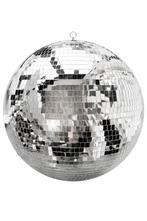Discobal mega groot 80 cm spiegelbol discobol hele grote, Nieuw, Discobol, Ophalen