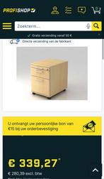 Bureau kast ~ wit, Ophalen of Verzenden, Nieuw, 25 tot 50 cm, Minder dan 100 cm