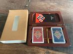 Luxe bridge set in houten doos Carta Mundi, Hobby en Vrije tijd, Gezelschapsspellen | Kaartspellen, Ophalen of Verzenden, Nieuw