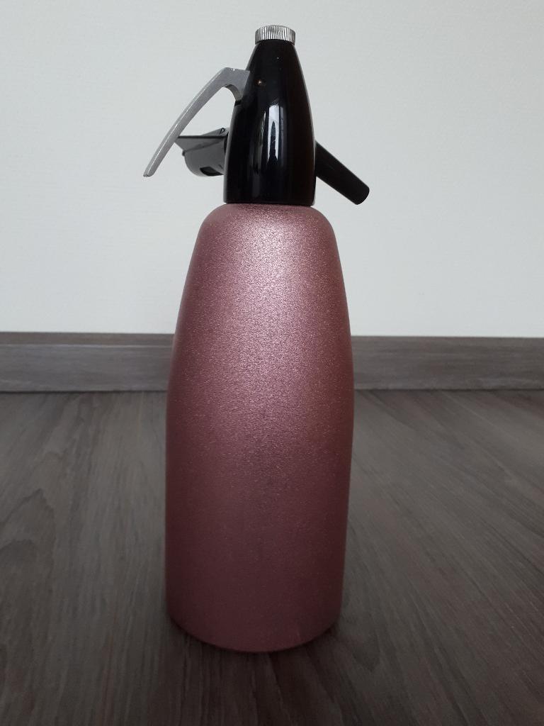 Roze Spuitwater fles retro, Antiek en Kunst, Ophalen of Verzenden