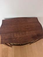 Houten kastje met glazen deuren, Gebruikt, 100 tot 150 cm, 25 tot 50 cm, Overige houtsoorten