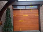 Houten Garagepoort sectionale, Doe-het-zelf en Verbouw, Deuren en Horren, Ophalen, Garagedeur, Zo goed als nieuw, Hout