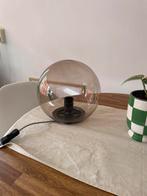 Fado tafellamp ikea 25cm rookglas, Huis en Inrichting, Ophalen, Gebruikt, Glas, Minder dan 50 cm