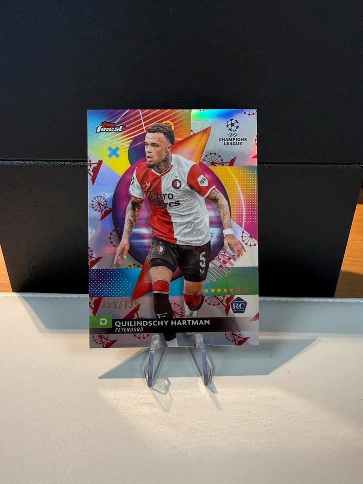 Quilindschy Hartman Topps Finest 055/135, Verzamelen, Sportartikelen en Voetbal, Nieuw, Ophalen of Verzenden