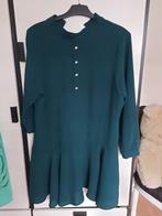 Zara Groene Jurk - Maat L - Zeer Goede Staat!, Zara, Maat 42/44 (L), Ophalen of Verzenden, Zo goed als nieuw