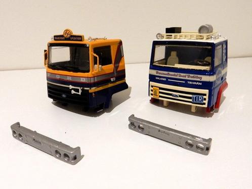 Tekno 2x Ford Transcontinental cabine onderdelen 1/50, Hobby en Vrije tijd, Modelauto's | 1:50, Gebruikt, Bus of Vrachtwagen, Tekno