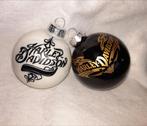 Kerstbal harley davidson style nieuw Van glas, Ophalen of Verzenden, Nieuw