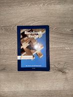 Basiboek recht, Ophalen of Verzenden, Zo goed als nieuw, Overige niveaus