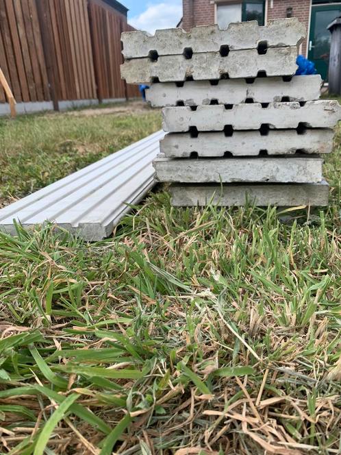 Betonbandjes - beton onderplaat nieuw 🍀 9 stuks, Tuin en Terras, Schuttingen, Nieuw, Overige materialen, Minder dan 3 meter, Ophalen