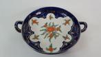 Gouda plateel Regina René schaaltjes, blauw kobalt. 2A7, Antiek en Kunst, Antiek | Keramiek en Aardewerk, Ophalen of Verzenden