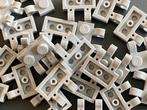 Lego platte plaat 2 horiz clips 60470 1x2 l bl grijs 20 st, Ophalen of Verzenden, Nieuw, Losse stenen, Lego