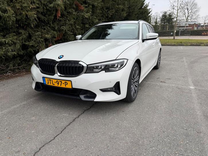 BMW 3-Serie 320d 190pk Aut 2020 Wit, Auto's, BMW, Particulier, 3-Serie, Hybride Elektrisch/Diesel, Stationwagon, Automaat, Geïmporteerd