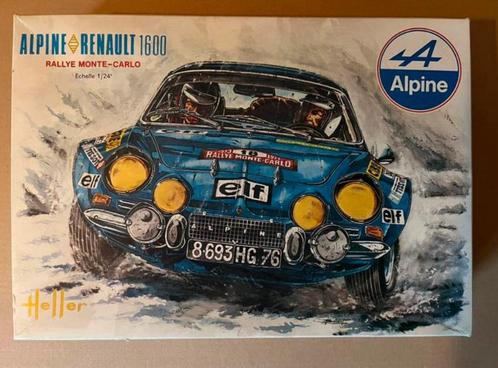 Heller Renault Alpine 1600 S klassieker/oldtimer, Hobby en Vrije tijd, Modelbouw | Auto's en Voertuigen, Zo goed als nieuw, Auto