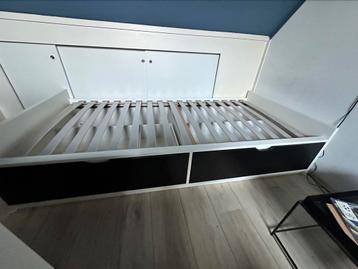 IKEA eenpersoonsbed met twee lades - afbeelding 5