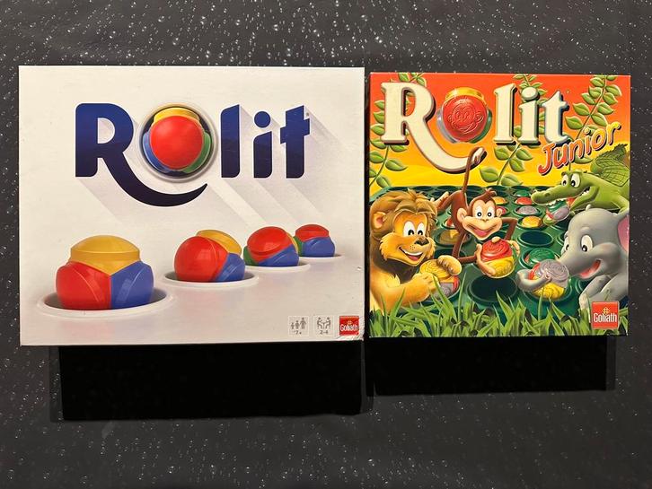 Rolit en rolit junior, Hobby en Vrije tijd, Gezelschapsspellen | Bordspellen, Gebruikt, Een of twee spelers, Drie of vier spelers