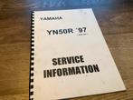 Yamaha YN50R '97 Service Informatie Handleiding, Verzenden, Nieuw