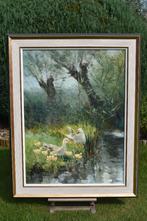 Louis van der Beesen, eendjes aan de waterkant., Ophalen