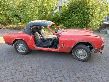 Triumph Spitfire4 MK1 onderdelenauto (geen papieren) beschikbaar voor biedingen