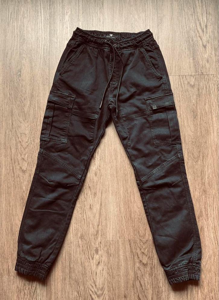 Cargobroek - broek maat S - Ashes to Dust - zwart, Kleding | Heren, Broeken en Pantalons, Zo goed als nieuw, Maat 46 (S) of kleiner