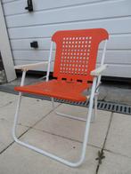 Vintage oranje kinderstoel klapstoel campingstoel, Ophalen of Verzenden, Gebruikt, Campingstoel