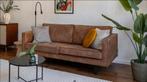 Good-as-new WOOOD 3-seater sofa Indy leather cognac, Ophalen, Overige materialen, 150 tot 200 cm, Driepersoons