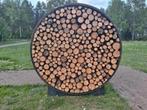 houtopslagOutlet 2023: Cortenstalen houtopslag "Circulo 180", Blokken, 6 m³ of meer, Overige houtsoorten, Verzenden
