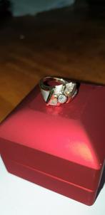 Gouden ring met diamanten., Sieraden, Tassen en Uiterlijk, Ringen, Nieuw, Goud, Goud, 17 tot 18