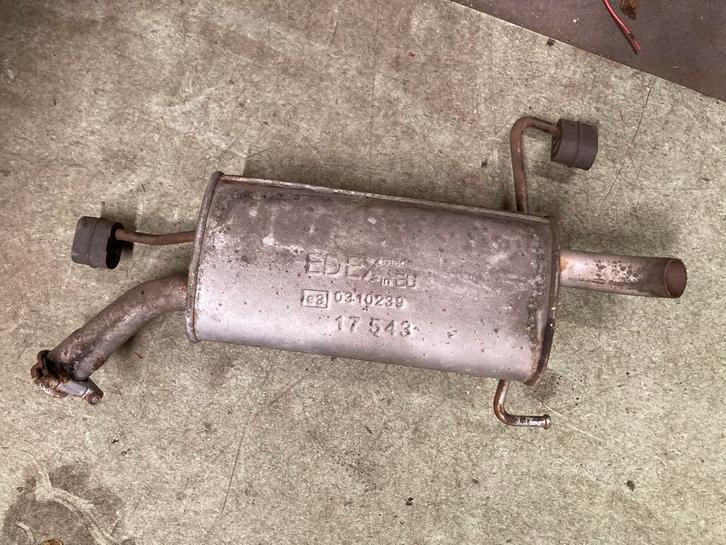 Uitlaat Corsa C 1.2 16V - Gebruikt, Auto-onderdelen, Uitlaatsystemen, Opel, Gebruikt, Ophalen of Verzenden