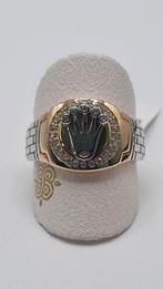 gouden Rolex ring 14kt, Sieraden, Tassen en Uiterlijk, Ringen, Heer, Www.bredajuwelier.nl, Nieuw, Ophalen of Verzenden