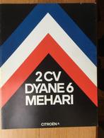 Folder van Citroën 2CV, Dyane 6 en Méhari,gedrukt najaar1978, Boeken, Ophalen of Verzenden, Nieuw, Citroën