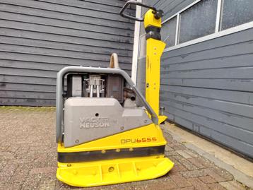 Wacker trilplaat te koop DPU 6555 ( bj 2018) beschikbaar voor biedingen