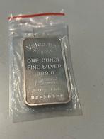 Zilverbaar Valcambi Suisse 1 ounce - zeldzaam, Ophalen of Verzenden, Zilver